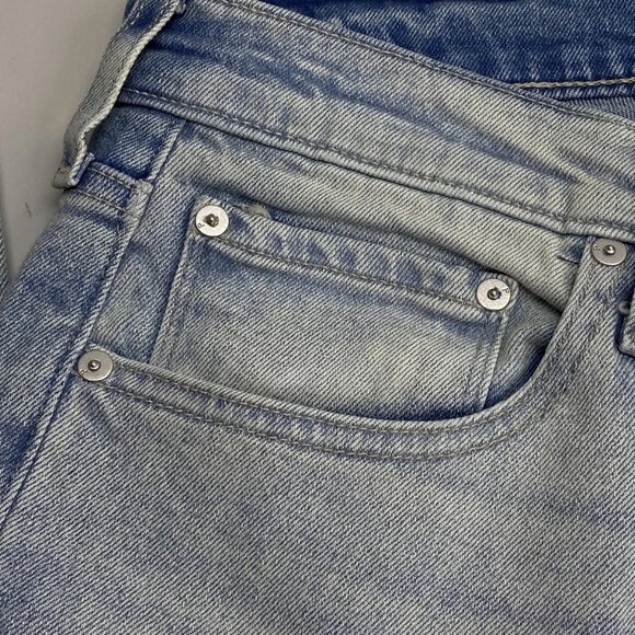 Paige Men’s Monty Straight-Leg Jeans Light Blue Size 32 - Picture 8 of 11